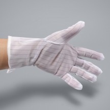 크린룸 ESD 고급형 제전 장갑 무코팅 12인치 10켤레