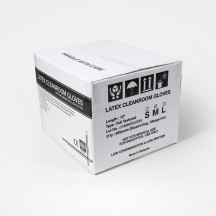 크린룸 라텍스 장갑 T8 - 8mil 12인치