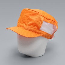 크린룸 모자(남성용-오렌지) 무진모 방진모 제전모