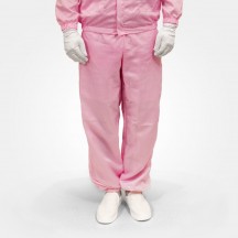 크린룸 무진복 ( 핑크 TP 투피스 하의 ) 제전 방진복 - 단품