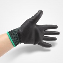 검정 팜피트장갑 PU 손바닥 코팅장갑 10켤레