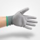 회색 팜피트장갑 PU 손바닥 코팅장갑 10켤레