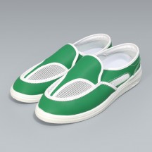 그린색 크린룸 방진 단화  / 무진화 BCS-322